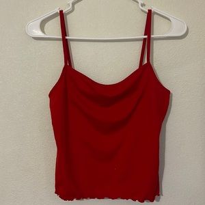 Gaze brand. Size Small but i feel like a size large girl could wear it